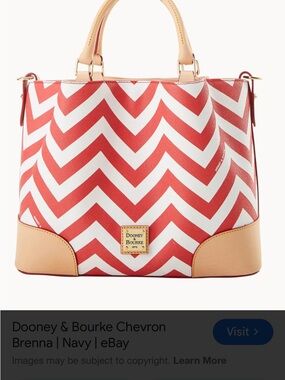Dooney & Bourke Chevron Brenna | Red